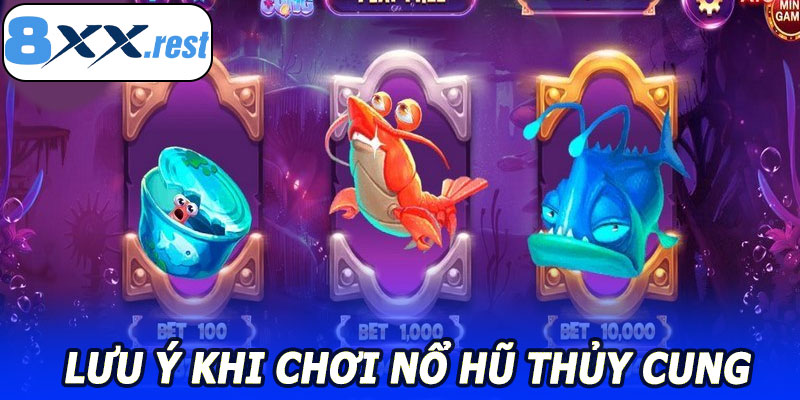 Lưu ý khi chơi Nổ Hũ Thủy Cung 8XX